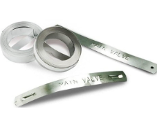 Dymo Non-Adhesive Aluminum Embossing Tape, 1/2-inch