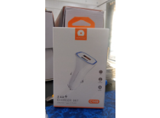 FAST CAR CHARGER 2.4A USB+TYPE-C C149