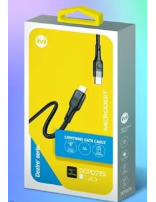 MICRODIGIT 'Dezire' Type C to Lighting Data Cable DCPD215I Black