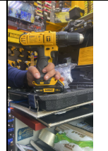 DEWALT POWER DRILL 18V XR 1.5A DCD776S2 Li-on CORDLESS COMPACT DRILL WITH BATTERY