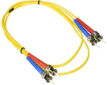 ST/UPC-ST/UPC SM DX 2.0MM LSZH (G657A2)YEL COLOR 3 MTR PATCH CORD-INFAST