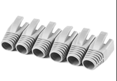 CAT 7 RJ45 PVC CONNECTOR BOOT GREY