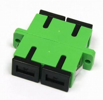 SC/APC SM DX (GREEN)FIBER OPTIC ADAPTER(COUPLER)