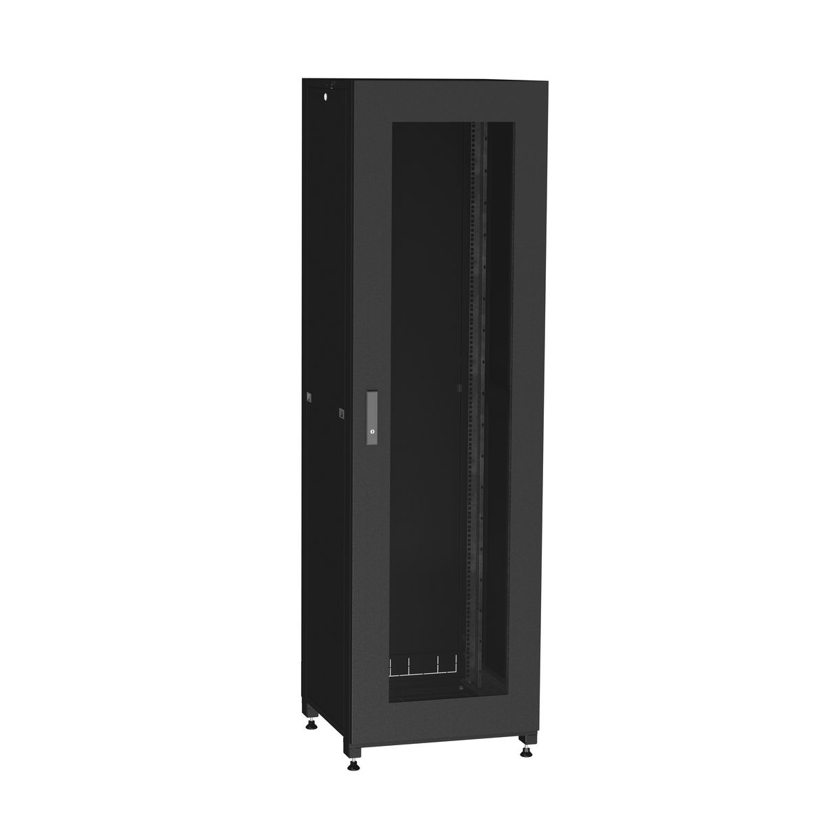 PEKTECH 42U 600x800 Black Server Rack Cabinet – Robust, Secure, and Efficient