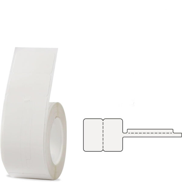 NIIMBOT Labels - EW30x25-45 - 100 PCS White Labels – Removable – White – Compatible with B1 / B21 / B3S