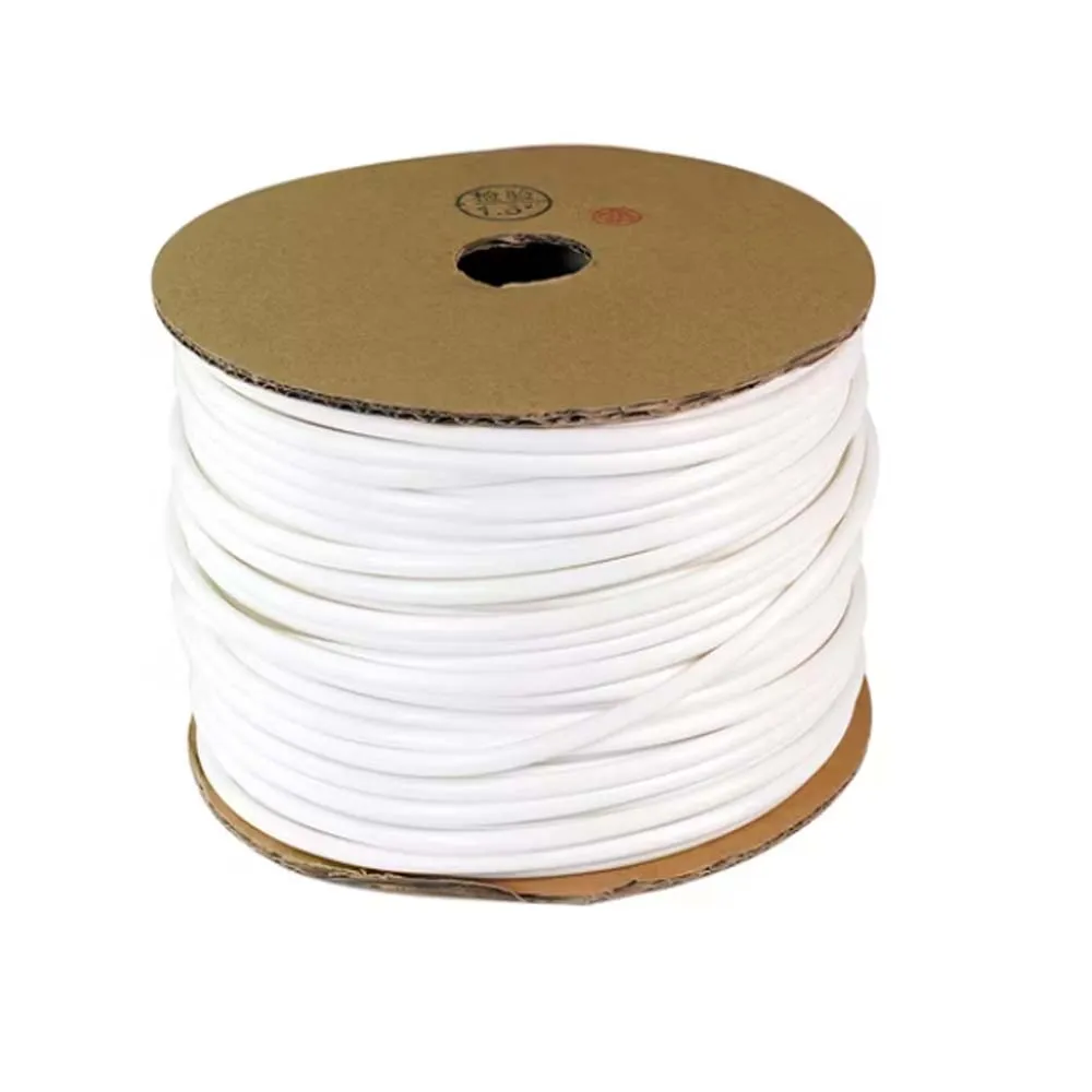 TAC White PVC marking tube, 6 mm size, 50 meter length, suitable for cable and wire identification in electrical and networking installations.