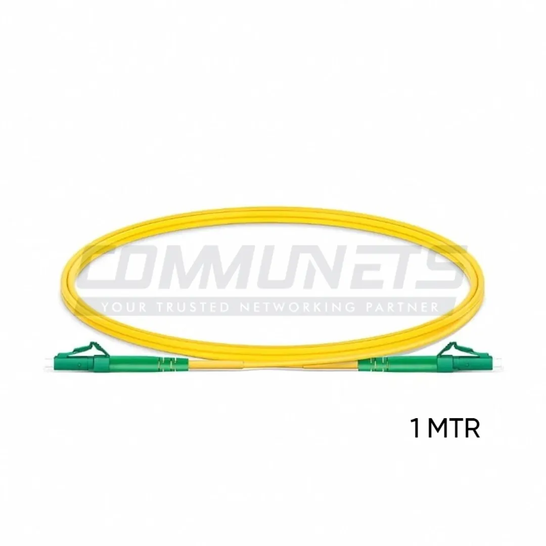 LC/APC LC/APC SM SX 2.0MM LSZH (G657A2)YEL COLOR 1MTR PATCH CORD-INFAST
