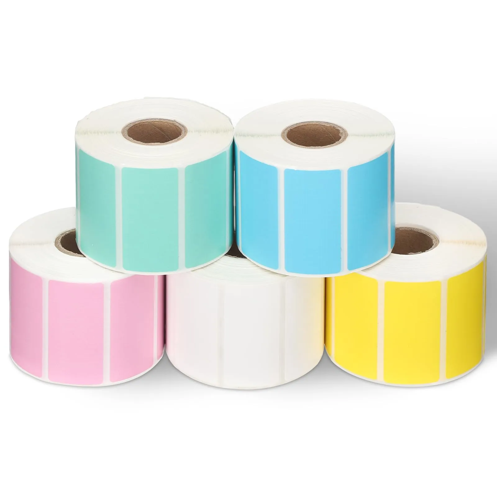 Niimbot Color Edge 31x31: Niimbot Pre-Printed Colored Border Square Label (31mm x 31mm)