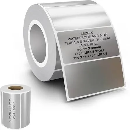 Niimbot Laser Oval 30x20: Niimbot Heat-Resistant Metallic Laser Oval Label (30mm x 20mm)