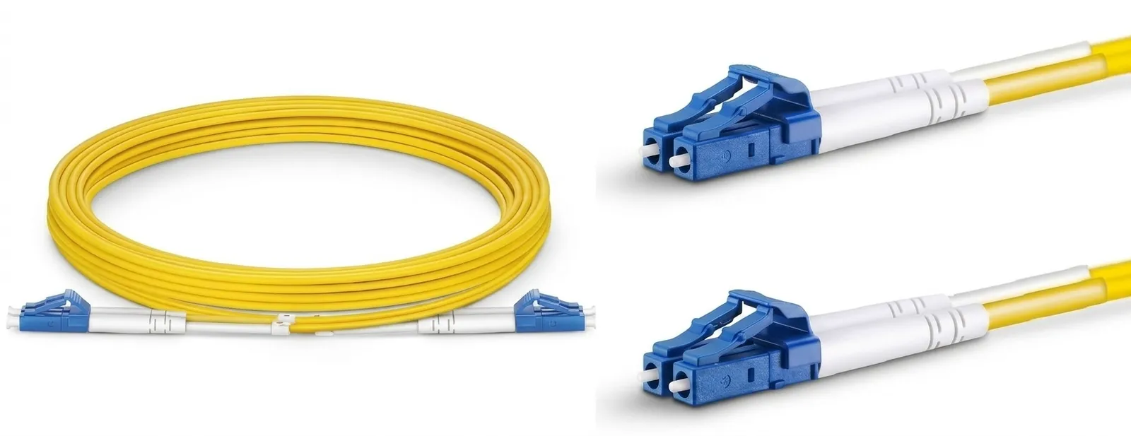 LC/UPC LC/UPC SM (G652D) DX LSZH 2.0MM PATCH CORD YEL-20MTR-INFAST